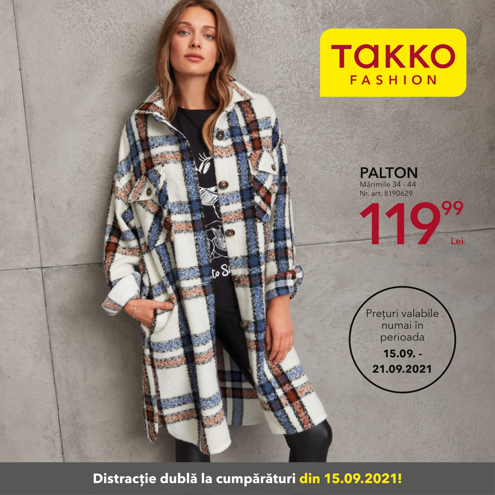 Catalog Takko Fashion 15 septembrie - 21 septembrie 2021