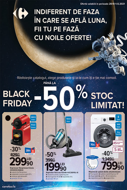 Catalog Carrefour 28 octombrie - 1 decembrie 2021 - Black Friday