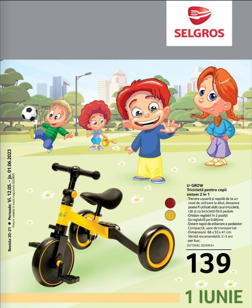 Catalog Selgros Jucarii copii 1 Iunie 2023